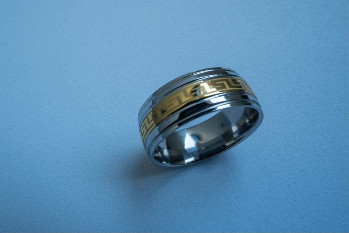 bague en acier inoxydable