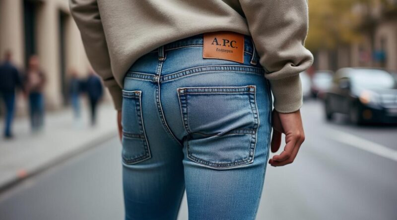 découvrez le denim a.p.c., alliant qualité et style pour un look parfait au quotidien. confort et élégance assurés avec chaque pièce.